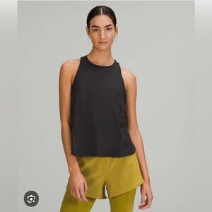 Lululemon NWT Lightweight Stretch Run Tank Black Size 14